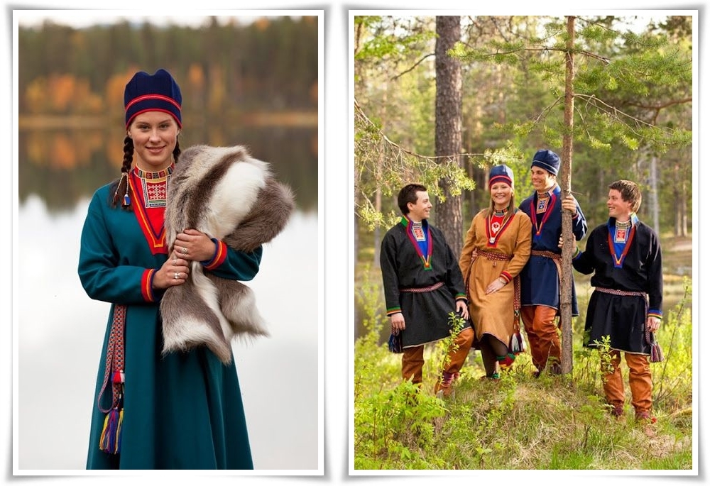 Overview of Saami costume-horz
